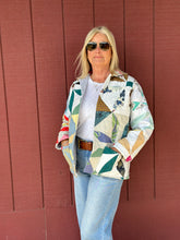 Posh Penelope" Quilt Market Jacket  M (6-10)